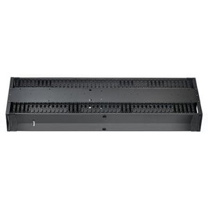 45RU Dual Sided Vertical Cable Manager With Vertical Patching Black PE2VSD06