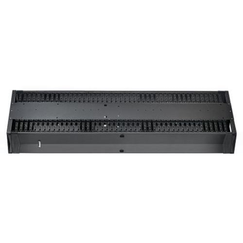 45RU Dual Sided Vertical Cable Manager With Vertical Patching Black PE2VSD06