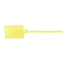 Nylon Cross Section Flag Miniature Marker Cable Tie Yellow PLF1MA-M4Y (Pack of 1000)