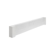4 Ft Replacement Cover for Electric Steel Baseboard Heater Easy Installation for Bedroom Replacing Old Cover White