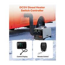 DC5V Universal Diesel Air Heater Controller Thermostat Switch Fits for 2KW/5KW/8KW Diesels Heaters With Remote Control