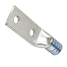 2-Hole Copper Compression Connectors Lugs Blue LCDX350-12-6 (Pack of 6)