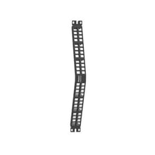 48 Port NetKey Unshielded Front Access Angled Patch Panel Black NKPPA48HDY