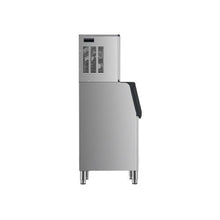 Commercial Ice Cube Production System with 360LB Daily Output and 300LB Storage Capacity