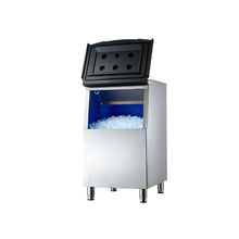 High Capacity 300 lbs Commercial Ice Storage Bin Stainless Steel for Bars, Cafes & Hotels