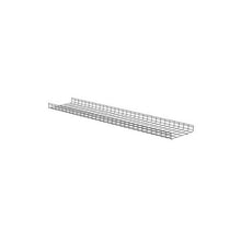 Steel Powder Finish Wire Basket Tray Black PWB4X24BL