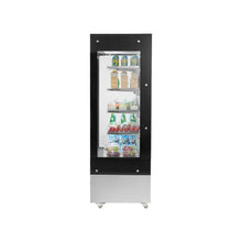 Commercial Air Curtain Display Cooler 18.4 Cu.Ft. Open Shelf Refrigerator for Stores & Restaurants