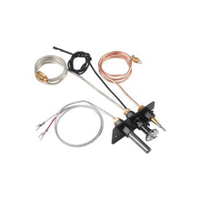 Gas Fireplace Pilot Burner Assembly Kit for Lennox, Superior, and Astria Models Black