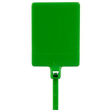 Nylon Cross Section Flag Miniature Marker Cable Tie Green PLF1MA-M5 (Pack of 1000)
