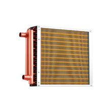 14 x 14 Inch Copper Tube Aluminum Fin Water-to-Air Heat Exchanger 65K BTU Output for Outdoors