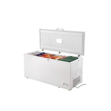 17.2 Cu.Ft Commercial Chest Freezer Energy Efficient Deep Storage Freezer with Adjustable Temperature Control White