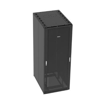 Steel N-Type Cabinet Door Split Dual Hinged Black N8212B