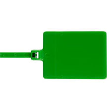 Nylon Cross Section Flag Miniature Marker Cable Tie Green PLF1MA-M5 (Pack of 1000)