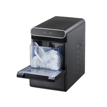37 Lbs/24H Portable Chewable Ice Maker Self Cleaning Countertop Pebble Ice Maker for Daily Use