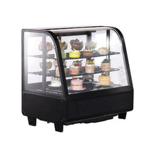 3.5 Cu.Ft. Countertop Refrigerated Pastry Display Case with LED Lighting & Turbo Cooling