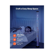 Relaxation 5 Ft LED Floating Color Changing Fish Bubble Tube Lamp for Bedroom Living Room