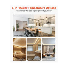 High Efficiency 4-Inch LED Ceiling Recessed Lights with Selectable White Tones 10 Pack