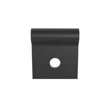 Wire Basket Vertical Wall Mount Bracket Black PWBWMBVBL