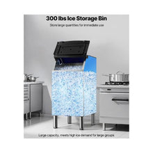 300 lb Heavy Duty Commercial Ice Storage Bin for Restaurant, Hotel & Beverage Shop