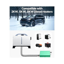 Diesel Heater Low Noise Exhaust Muffler for 2KW–8KW Parking Heaters with Clamps