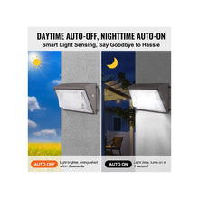 Heavy Duty Outdoor 120W LED Wall Mount Security Lighting Fixture with Photocell Sensor 4 Pack