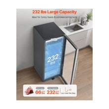 230 LBS Commercial Dry Aging Refrigerator for Meat & Steak with Temperature and Humidity Control