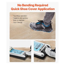 Hands Free Automatic Shoe Cover Dispenser with 600 Disposable Sole Membrane Covers for Home, Office, Lab & Hospital