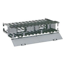 Horizontal Dual Sided Cable Manager Front And Rear Black NCMH2