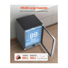 99L Commercial Dry Aging Refrigerator for Steak and Meat with Temperature & Humidity Control