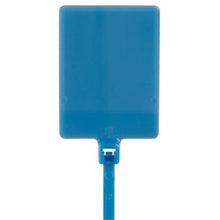 Nylon Flag Miniature Marker Premium Cable Tie Blue PLF1MA-M6