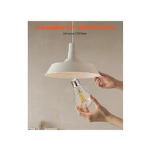 450 Lumens Traditional A19 LED Bulbs Filament Bulbs Antique Glass Finish for Bedroom & Office