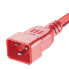Non Locking IT Power Cord IEC C20 to IEC C19 Red NPCB04-X