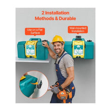 8-Gallon Portable Emergency Eyewash Station, Dual Spray Nozzles, OSHA & ANSI Compliant Wall-Mount or Flat-Surface Green