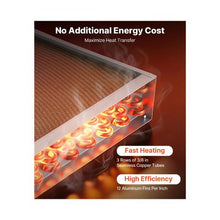 14 x 14 Inch Copper Tube Aluminum Fin Water-to-Air Heat Exchanger 65K BTU Output for Outdoors