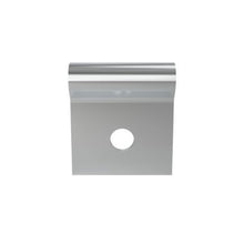 Electro Zinc Wire Basket Vertical Wall Mount Silver PWBWMBVEZ