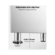High Capacity 300 lbs Commercial Ice Storage Bin Stainless Steel for Bars, Cafes & Hotels