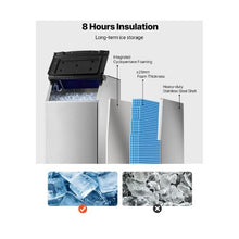 300 lb Heavy Duty Commercial Ice Storage Bin for Restaurant, Hotel & Beverage Shop