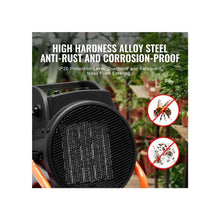 1500W Portable PTC 3-Speed Greenhouse Heater with Independent Thermostat & Overheat Protection