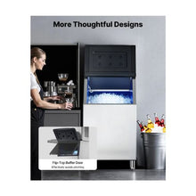 High Capacity 300 lbs Commercial Ice Storage Bin Stainless Steel for Bars, Cafes & Hotels