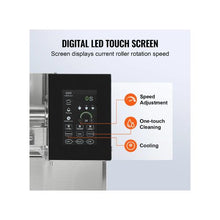 240KG/24H Professional Stainless Steel Snowflake Ice Machine for Ice Cream Shops & Cafes