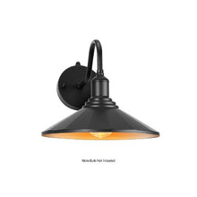Industrial Weather Resistant Farmhouse Outdoor Wall Sconce Light Fixture with Auto On/Off 2 Pack
