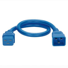 4 FT Non Locking IT Power Cord IEC C20 to IEC C19 Blue NPCB07-X