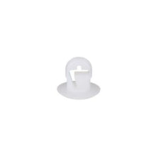 Nylon Indoor Push Button Cable Tie Mount Natural PBMS-H25-M