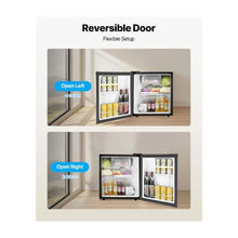 1.6 Cu.Ft Small Compact Refrigerator with Freezer Reversible Door and Adjustable Shelf for Office, Dorm Room & Home