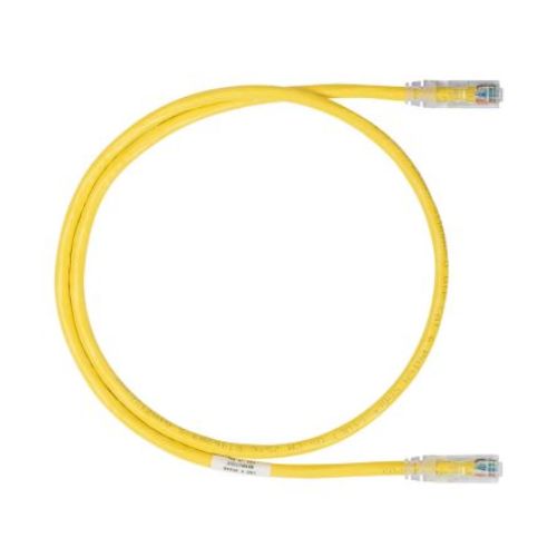 Polycarbonate Category 6A Stranded UTP Patch Cord Yellow NK6APC7MYL