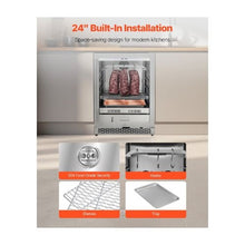 99L Commercial Dry Aging Refrigerator for Steak and Meat with Temperature & Humidity Control
