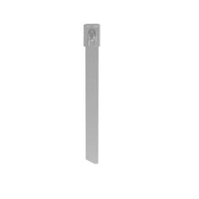 Stainless Steel Heavy Cross Section Cable Tie Metallic MLT2.7H-LP (Pack of 50)
