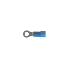 16 to 14 AWG Conductor Funnel Entry Loose Piece Ring Terminal Blue PV14-12R-L (Pack Of 50)