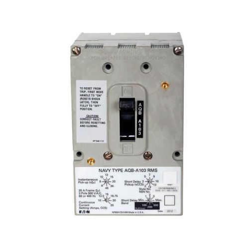 Navy & Marine Complete Molded Case Circuit Breaker 1376D96G07