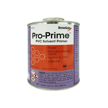 8 oz Purple PVC Primer With Brush Applicator Purple PP-8